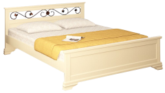 Кровать «Лира с ковкой»